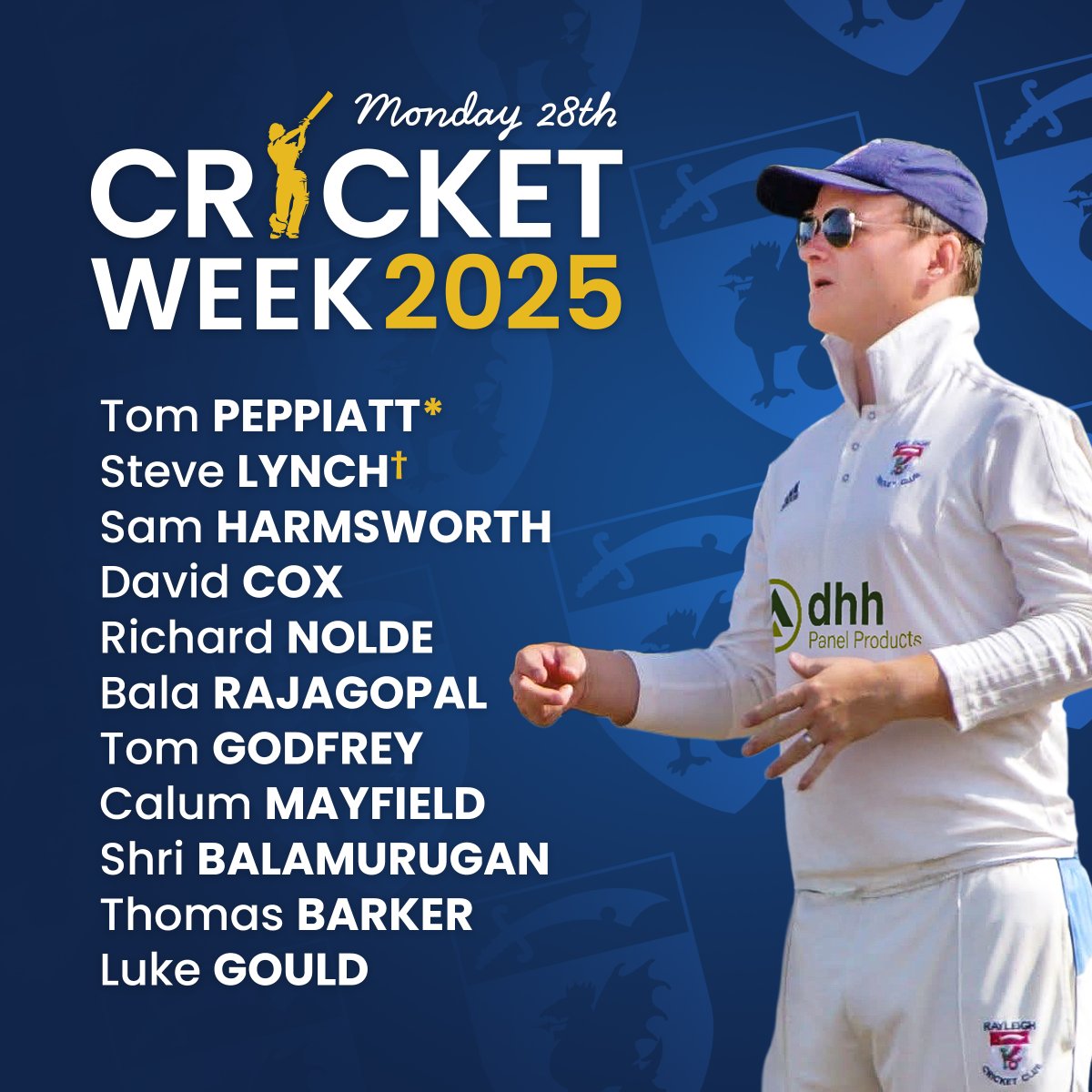 Rayleigh CC (@rayleighcc) on Twitter photo 🏏 Cricket Week 2025 Begins!
📅 Monday 28th | 🆚 <a href="/BandPCC/">Basildon & Pitsea Cricket Club</a>
We're underway with President's Week at Rayleigh CC, and what better way to start than with a youthful XI led by the the Deputy Chairman
Come down, support the lads, and enjoy the start of cricket week! ☀️🍻
#cricket 🏏 Cricket Week 2025 Begins!
📅 Monday 28th | 🆚 <a href="/BandPCC/">Basildon & Pitsea Cricket Club</a>
We're underway with President's Week at Rayleigh CC, and what better way to start than with a youthful XI led by the the Deputy Chairman
Come down, support the lads, and enjoy the start of cricket week! ☀️🍻
#cricket