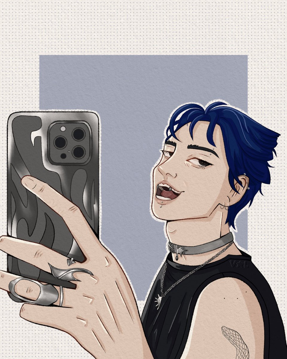 http_vaal_'s tweet photo. love his style so I wanted to draw him 🫶 (IG and TIKTOK POST WITH THE DRAWING 🗣️)

#drawing #art #digitalartist #artist #fyp #foryou #procreate #viral #explore #tiktokviral #trending 

Reference: n0cturnalprince on ig https://t.co/bFD50BsZFw