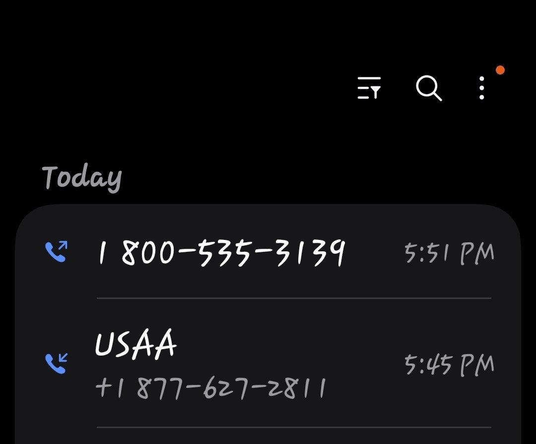 VampyAnji's tweet image. I received a call from USAA, and the man informed me that my card had been used fraudulently. 

He then proceeded to hound me for my login information to &quot;reset&quot; it.

I hung up, called USAA, and they confirmed that it was a scam.

Please beware of calls like this. 

⚠️