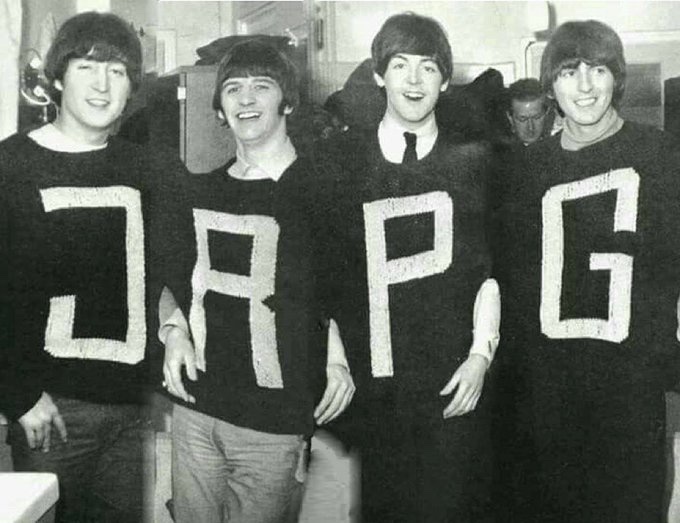 esckey330's tweet image. LOS BEATLES SI FUERAN...