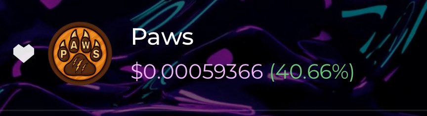 dylanfaircloth_'s tweet image. $Paws up 40% 🤯🤯🤯