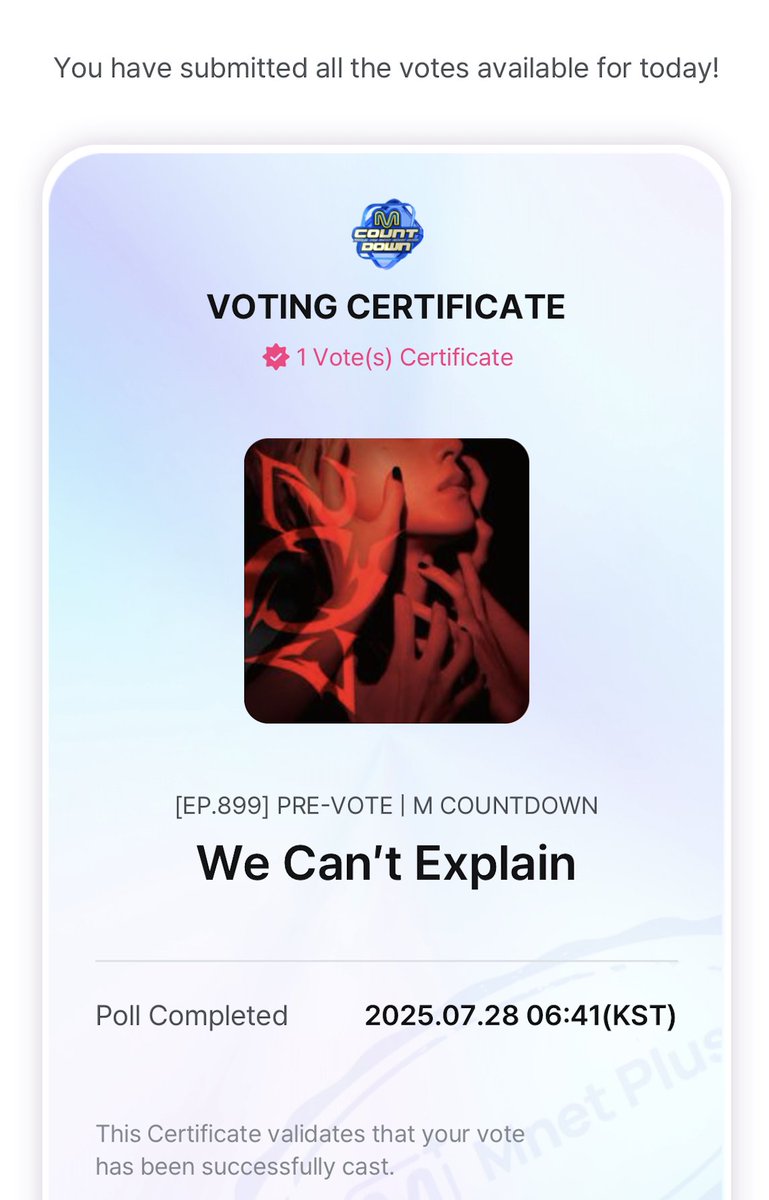 HWANtopia's tweet image. Last day to vote for #WeCantExplain on mcountdown prevote on Mnet Plus app!
5 votes per day!
🗳️mnetplus.onelink.me/TRa8/94wr5mku
Watch & like:
❤️mnetplus.onelink.me/TRa8/eftibvb4
OBEY CONCEPT FILM
#OBEY_D3 #JAY_207
#김진환 #진환 #ジナン #JINHWAN #JAY @iKON_gnani_____
#아이콘 #iKON @iKONIC_143