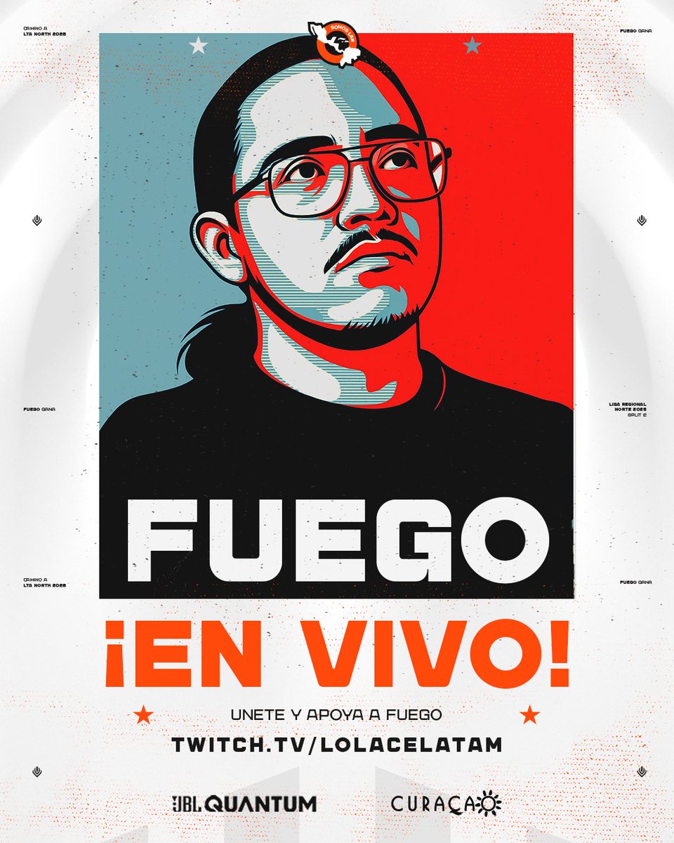 FUEGO (@fuegocw) on Twitter photo Empezamos la fecha 5 de la LRN by <a href="/Lolacelatam/">Ligas regionales LATAM x ACE</a>
Buscamos asegurar el segundo puesto en este split frente a <a href="/SDMTigres/">SDM Tigres | Esports</a> de cara a los playoffs.
📺 twitch.tv/lolacelatam - twitch.tv/mawuff
#WeWillRise🔥 Empezamos la fecha 5 de la LRN by <a href="/Lolacelatam/">Ligas regionales LATAM x ACE</a>
Buscamos asegurar el segundo puesto en este split frente a <a href="/SDMTigres/">SDM Tigres | Esports</a> de cara a los playoffs.
📺 twitch.tv/lolacelatam - twitch.tv/mawuff
#WeWillRise🔥