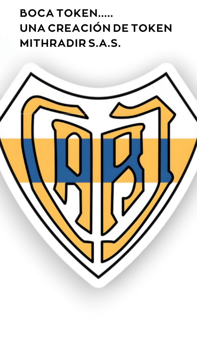 Mithrandir_CBA's tweet image. Token BOCA el token de los hinchas d eBoca Juniors.
Dentro de la Red de Cardano 

#BOCA #RIQUELME  #tokenfi  #token  #Token2050  #cryptocurrency  #cryptotrading  #CardanoCommunity  #CardanoGirls