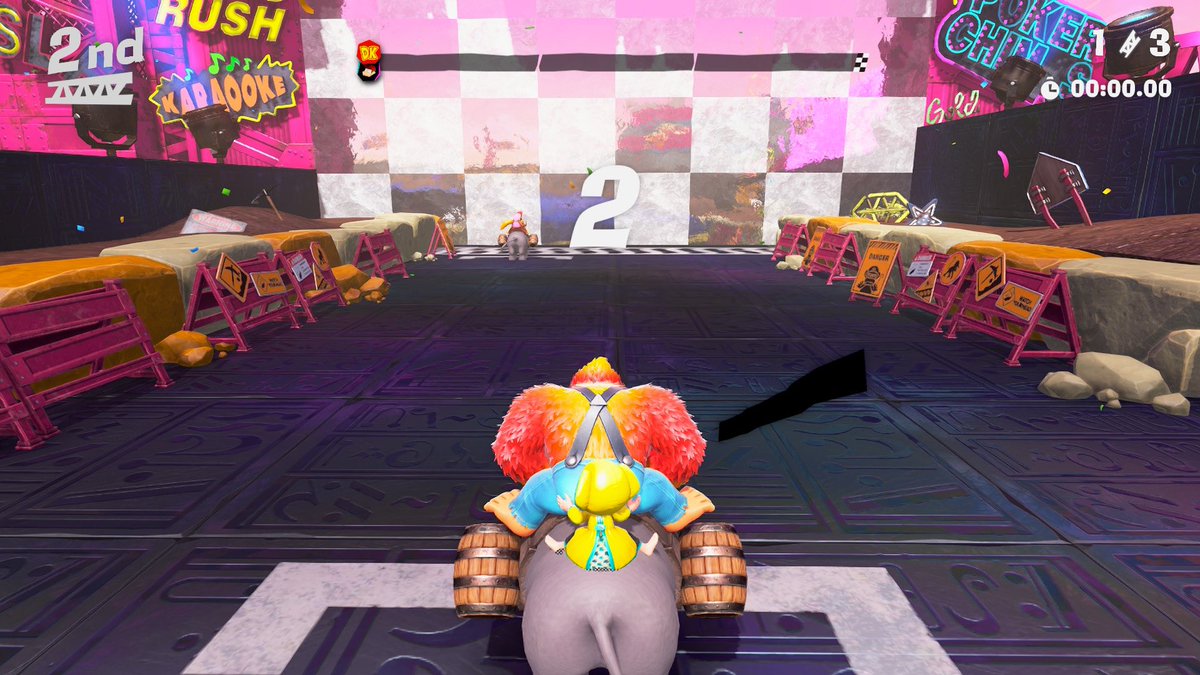 JoshuaMFrench's tweet image. Found Diddy and Dixie.🏁🏆🐒🍌
#DonkeyKongBananza #NintendoSwitch2