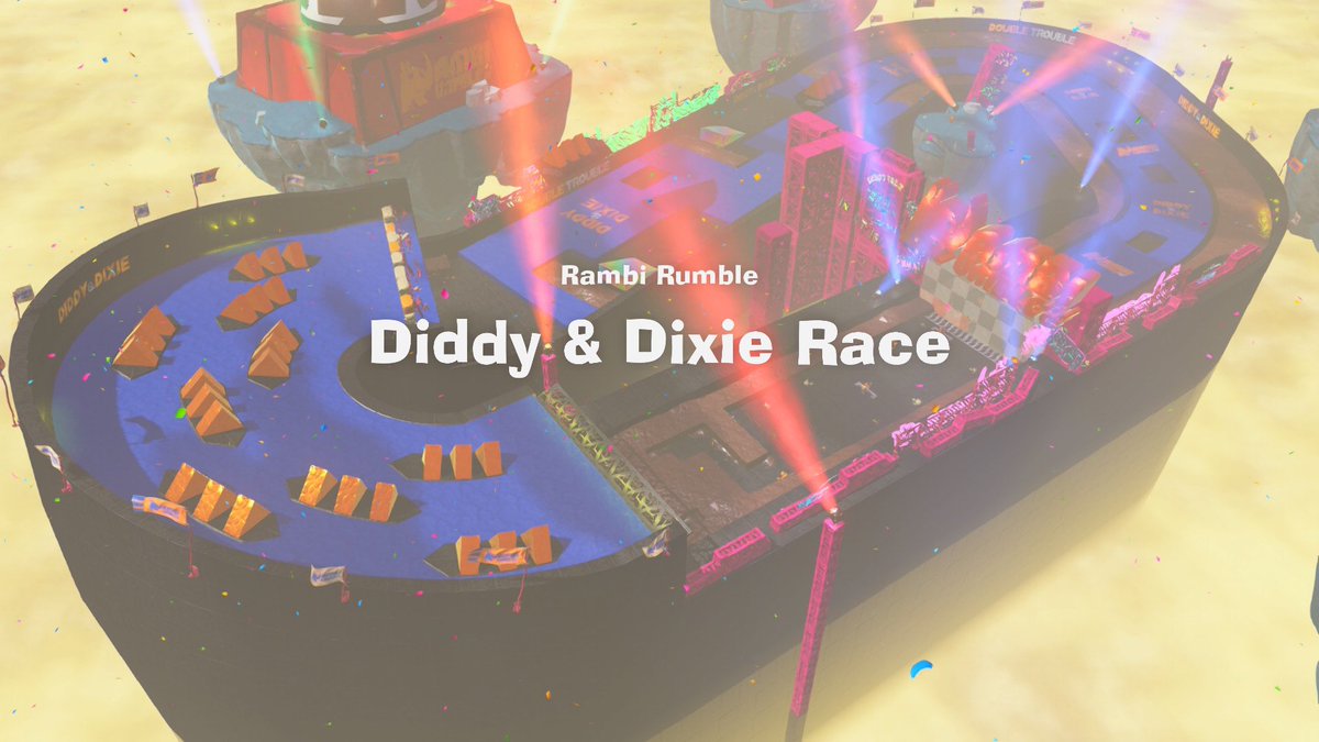 JoshuaMFrench's tweet image. Found Diddy and Dixie.🏁🏆🐒🍌
#DonkeyKongBananza #NintendoSwitch2