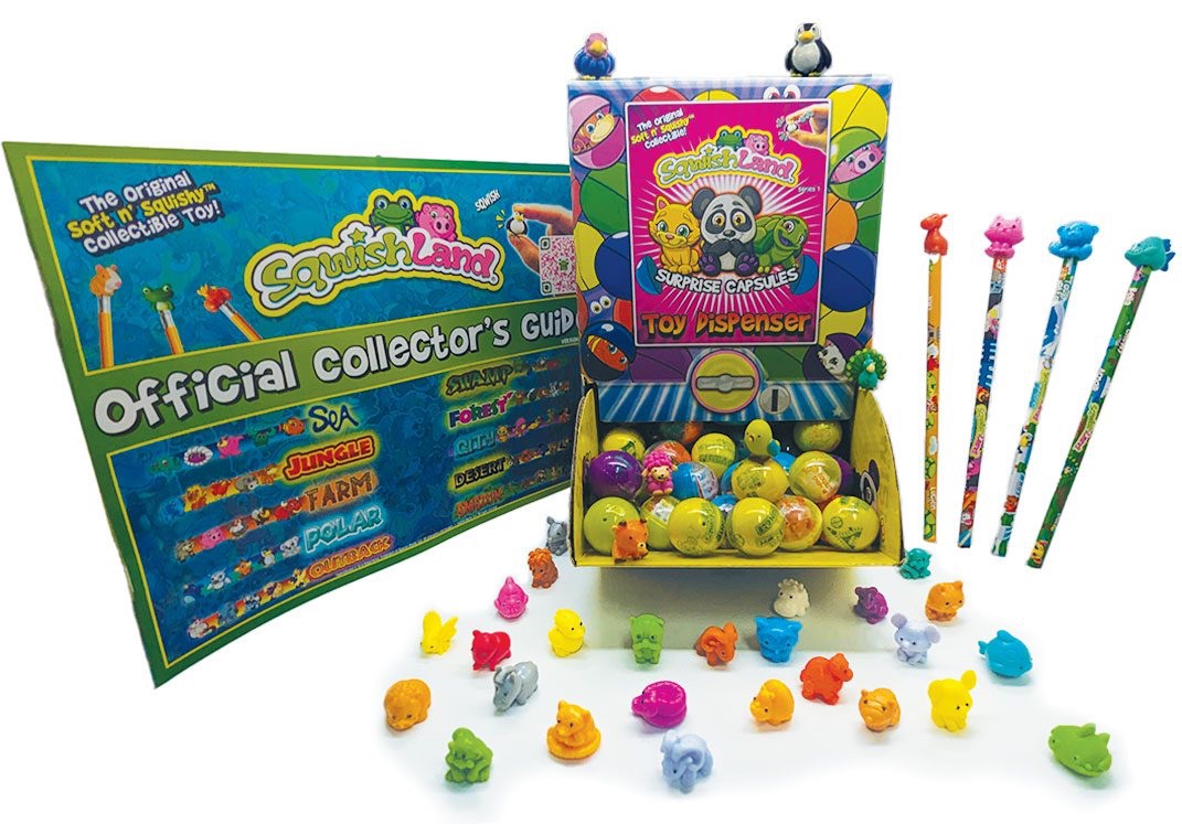0bscureOTD's tweet image. Today’s second obscure media are sqwishland toys

Im posting these today because i accidentally included them in the squinkies post. They started as a line of toys distributed through vending machines, and eventually made their way onto retail shelves all over the United States.