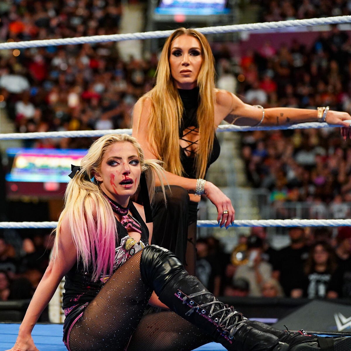 Alexis ⁂ NOT @AlexaBliss_WWE (@thestoryofbliss) on Twitter photo You may have won this time, but come #SummerSlam , this will not happen. We are taking your titles whether you like it or not!
#SmackDown <a href="/UnmatchedWWE/">NOT @/WWE - Parody</a>
<a href="/EspaldaPoderosa/">Poderosa. |Not @RaquelWWE.|</a> You may have won this time, but come #SummerSlam , this will not happen. We are taking your titles whether you like it or not!
#SmackDown <a href="/UnmatchedWWE/">NOT @/WWE - Parody</a>
<a href="/EspaldaPoderosa/">Poderosa. |Not @RaquelWWE.|</a>