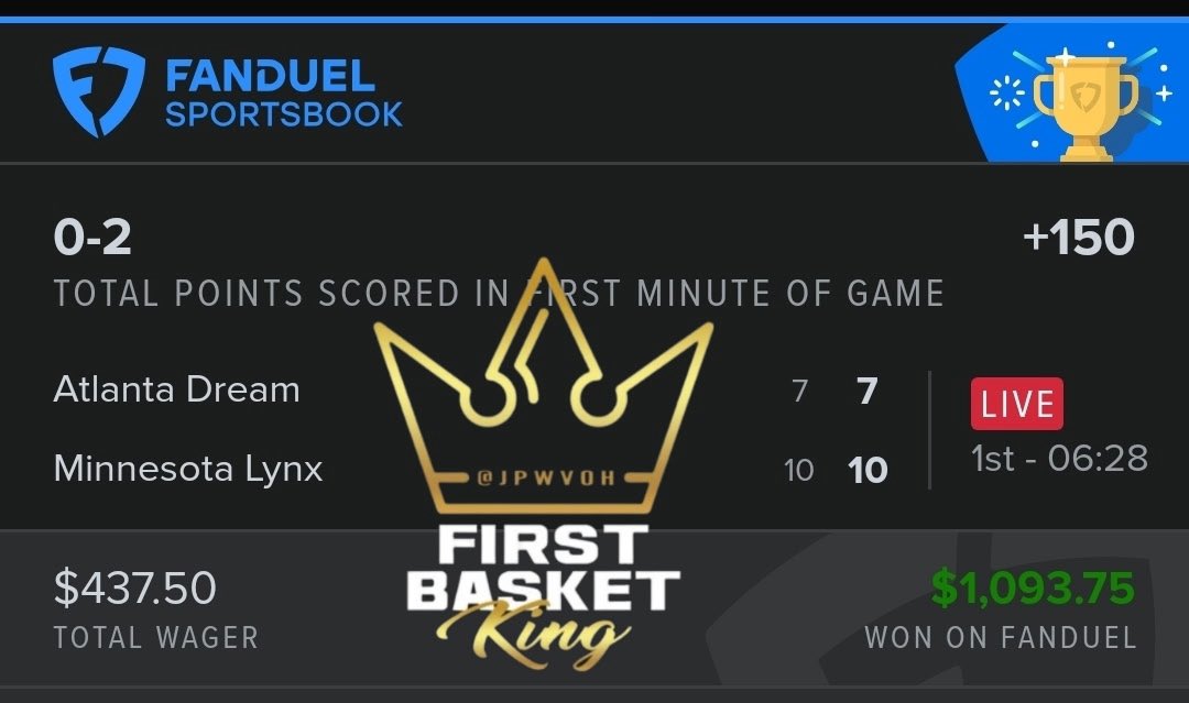 BTBSupport's tweet image. Make it 5-0 on the First Min Plays 🤯 

(@JPWVOH) 👑 

+150✅

$437 👉 $1,093 💰💰 

Insane day for the King!

🔗 Whop.com/Beat-the-Books