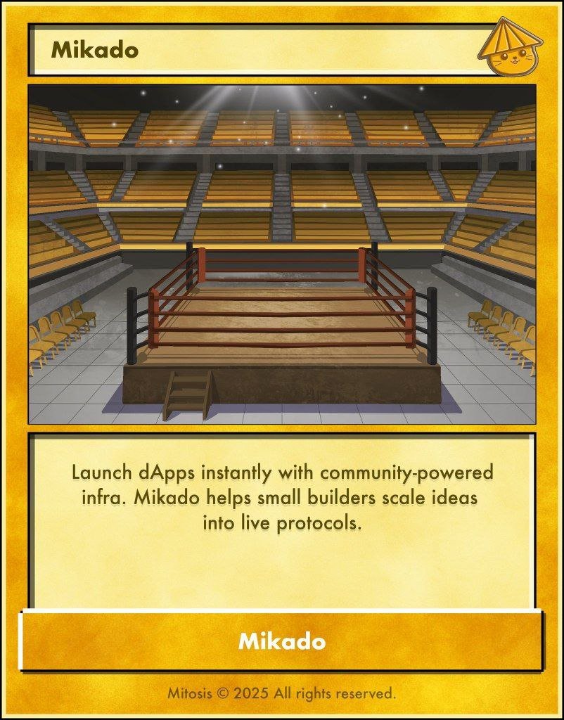 Ifeanyi_gmi's tweet image. Mitosis ecosystem overview: Mikado Hub.
Mikado Hub on @MitosisOrg enable and supports independent builders and communites to launch their microApp.
It encourages Solo Innovators, developers, creators etc on Mitosis to grow together.
GMITO! devs on Mitosis are welcome.