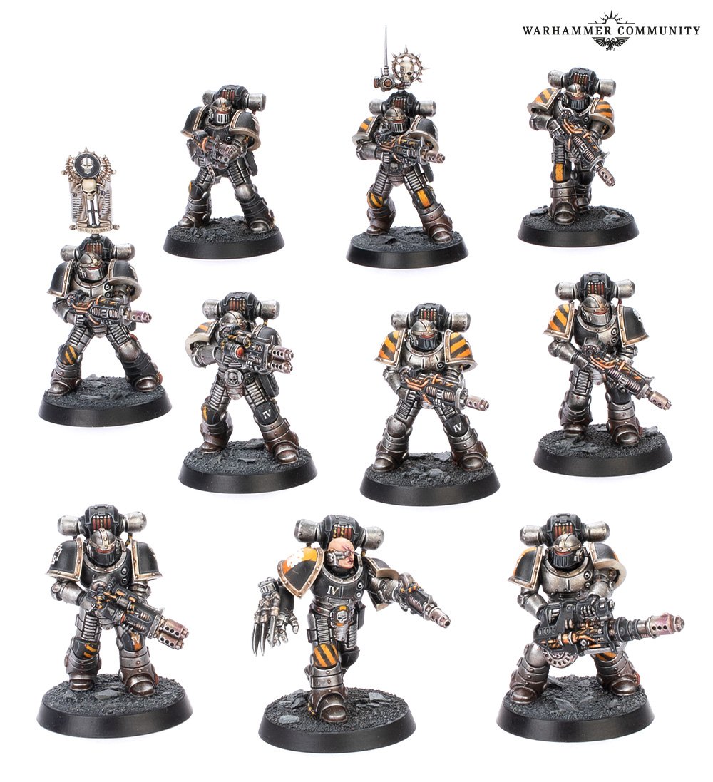 Zedait's tweet image. Perturabo: yes a 10 man squad of disintegrators is tactically viable