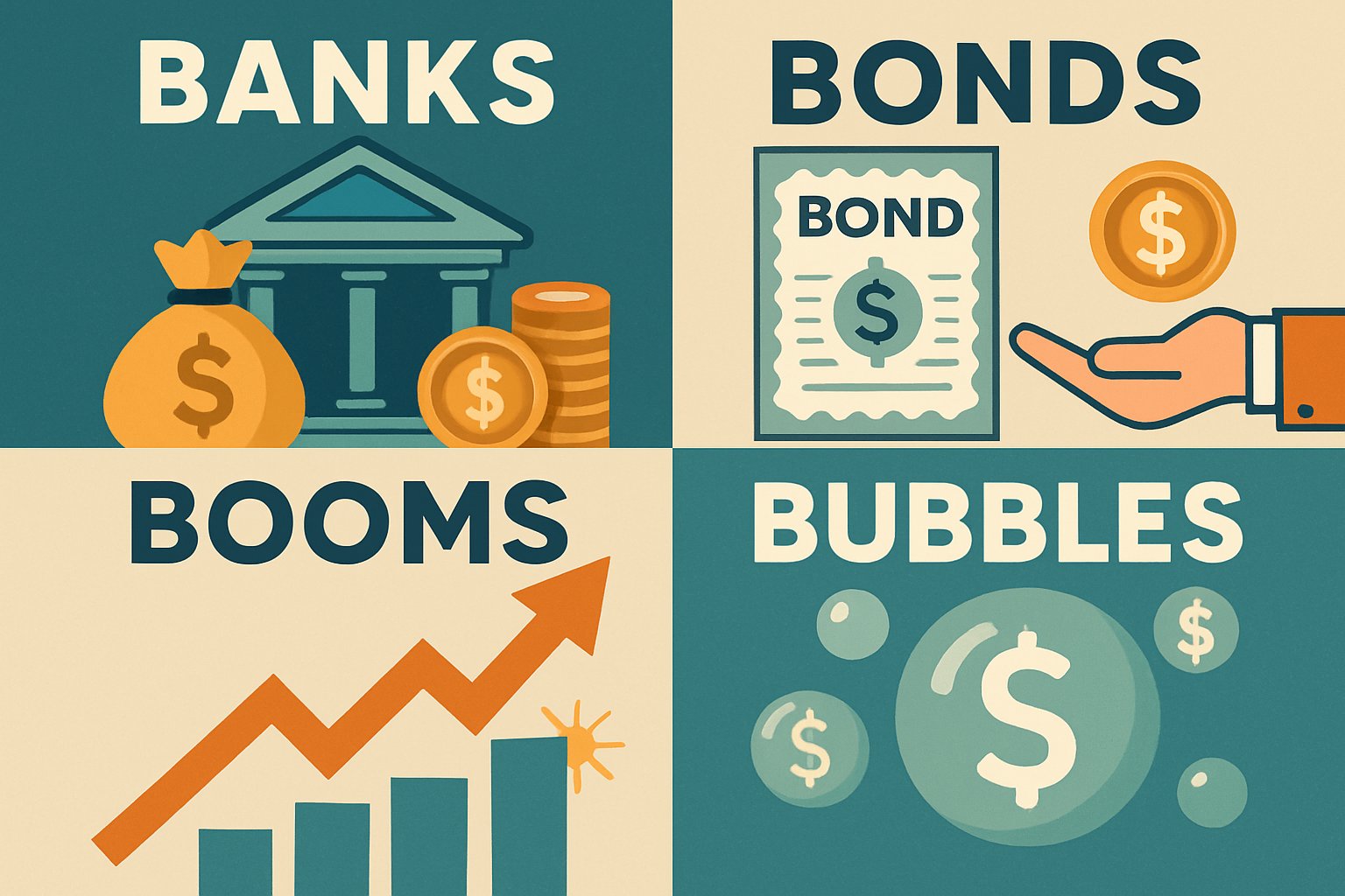 The Flow Show 24/07: Banks, Bonds, Booms, Bubbles