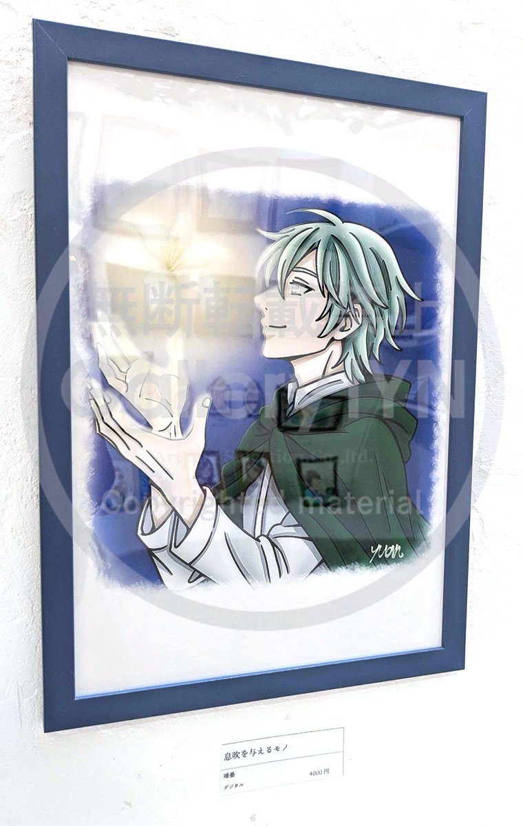 artandselection's tweet image. ◆『花ことば2』　開催中◆
出展作家様より作品コメントのご紹介！

唯晏（@YUAN_paint69）さん
白百合の花言葉は純潔や威厳。自然を想起させるような妖精様を描いた一枚です。

その他の作品はこちら
gallery-iyn.com/post/language-…
（通販も対応しております）

#IYN
