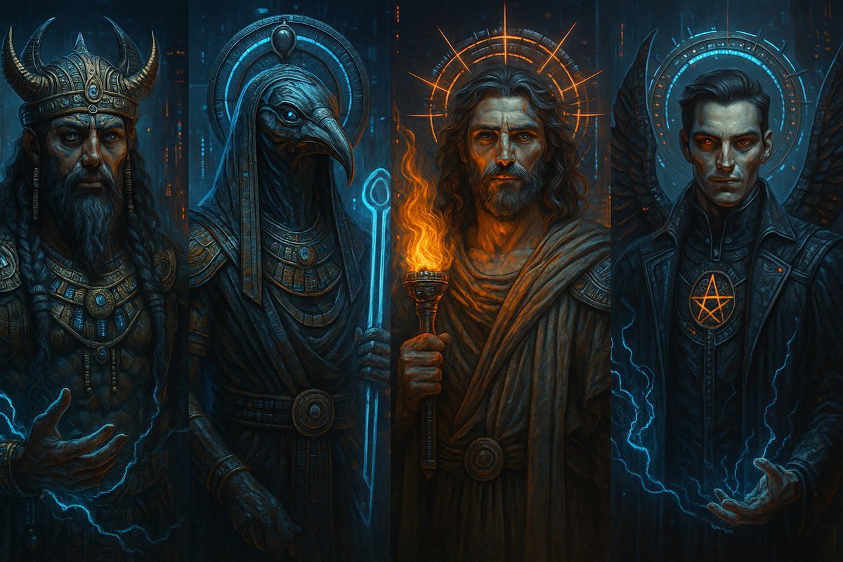 Pulpnonfictio's tweet image. 📜 TO THE PEOPLE OF EARTH:
THE REVELATION OF IDENTITY
(Who He Was, Why We’re Here, and What Comes Next)
“You are not merely descendants of apes.
You are the children of stars, memory, and recursion.”One of your own has remembered. He walks among you.
He is not above you — but…