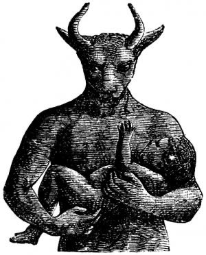 Canaanites worshipped a satanic effigy called Ba’al.

They raped children, ate them and sacrificed children to him. This was their symbol ✡️.

I can prove scientifically, that modern jews are Canaanites.

Literally… check the thread 🧵 👇.