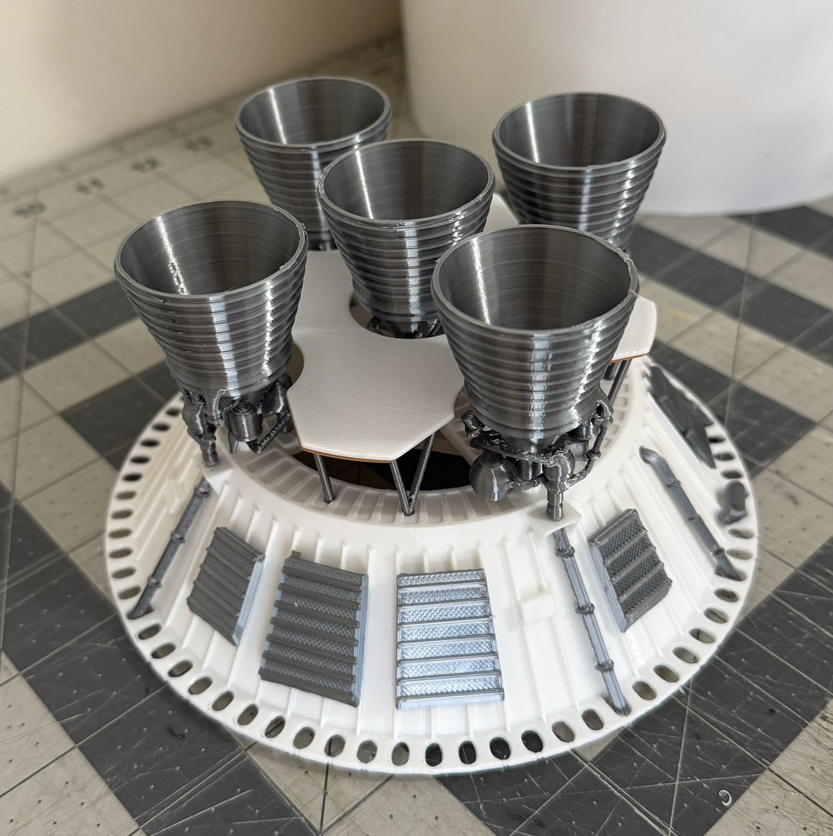KMMHomrich's tweet image. Update β 10 - Work on the S-II has begun!
