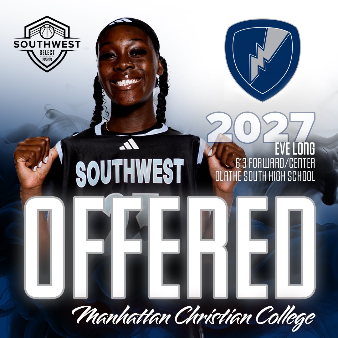 𝔼𝕧𝕖 𝕃𝕠𝕟𝕘 (@eve_long23) on Twitter photo Very thankful to receive an offer from my parents almamatter <a href="/mccathletics/">MCC Athletics</a> <a href="/wbasketballMCC/">Thunder Womens Hoops</a> ⚡‼️ Thank you <a href="/daltonmiller23/">Dalton Miller</a> & @coachdmiller5
#RollThunder Very thankful to receive an offer from my parents almamatter <a href="/mccathletics/">MCC Athletics</a> <a href="/wbasketballMCC/">Thunder Womens Hoops</a> ⚡‼️ Thank you <a href="/daltonmiller23/">Dalton Miller</a> & @coachdmiller5
#RollThunder
