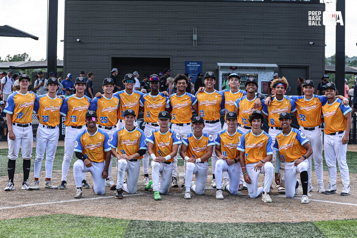 PrepBaseballFL's tweet image. Thatโs a wrap for the 2025 @prepbaseball Future Games.
We had 4 total teams in 3 different age groups this year.
Thank you to all the players and parents that make this event possible each year and the over 400 colleges coaches who attended this past week.
#PBFG25 | #PBSFG25โฆ