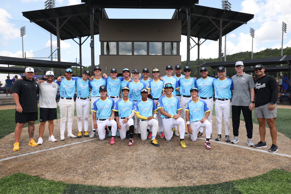 PrepBaseballFL's tweet image. Thatโs a wrap for the 2025 @prepbaseball Future Games.
We had 4 total teams in 3 different age groups this year.
Thank you to all the players and parents that make this event possible each year and the over 400 colleges coaches who attended this past week.
#PBFG25 | #PBSFG25โฆ