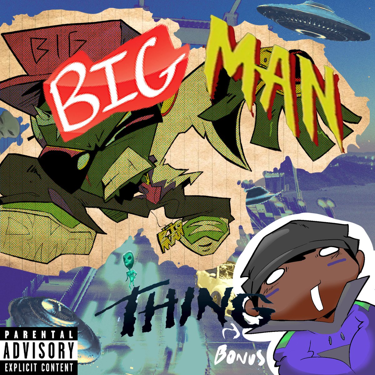 ReptileDoodler's tweet image. coverart for @MrFunnieman's latest track newgrounds.com/audio/listen/1…
#art #big #drawing #man #coverart #tings #alien #newgrounds #bigmantings