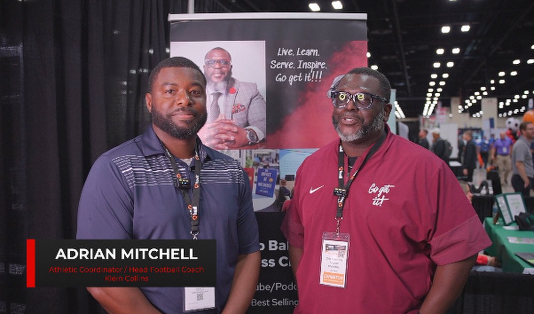 Chip Baker- The Success Chronicles (@chipbaker19) on Twitter photo THSCA Coaching Clinic 2025 Interview- Coach Adrian Mitchell
youtu.be/PXIJo-9dX_M
Adrian Mitchell is the Athletic Coordinator/Head Football Coach at Klein Collins HS. @coachadmitchell @thscacoaches <a href="/KCTigerFootball/">KleinCollinsFootball</a>
#thsca #kleincollins #kleinisd #uil #tsc #gogetit THSCA Coaching Clinic 2025 Interview- Coach Adrian Mitchell
youtu.be/PXIJo-9dX_M
Adrian Mitchell is the Athletic Coordinator/Head Football Coach at Klein Collins HS. @coachadmitchell @thscacoaches <a href="/KCTigerFootball/">KleinCollinsFootball</a>
#thsca #kleincollins #kleinisd #uil #tsc #gogetit
