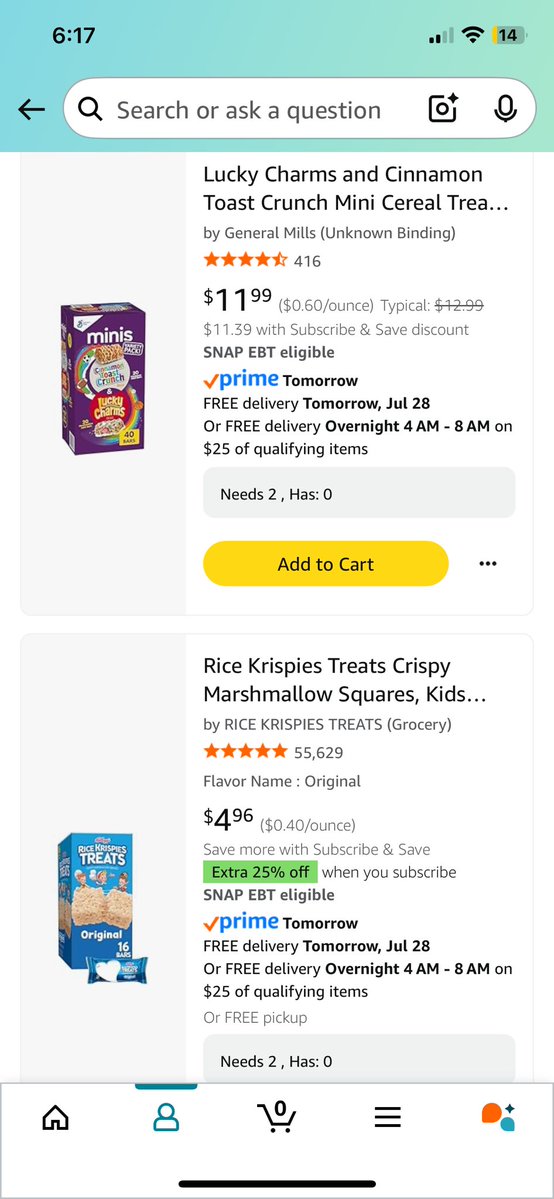 BeckyKurkowski's tweet image. I am blown away by all the support on our snack list today! This is currently all that’s left 🥳
amazon.com/hz/wishlist/ls…