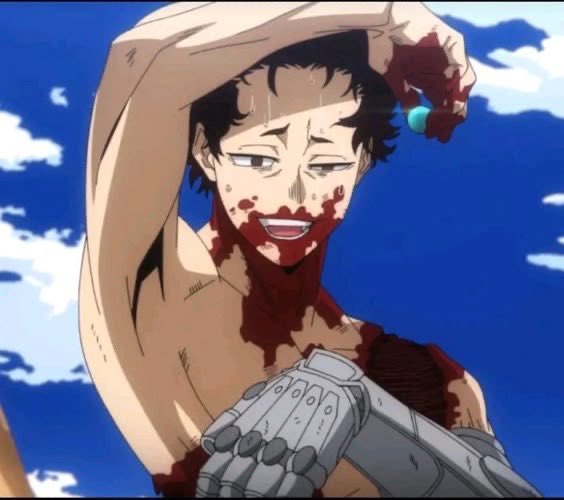 kaexmara's tweet image. why do anime men look so hot when they’re on the verge of death…