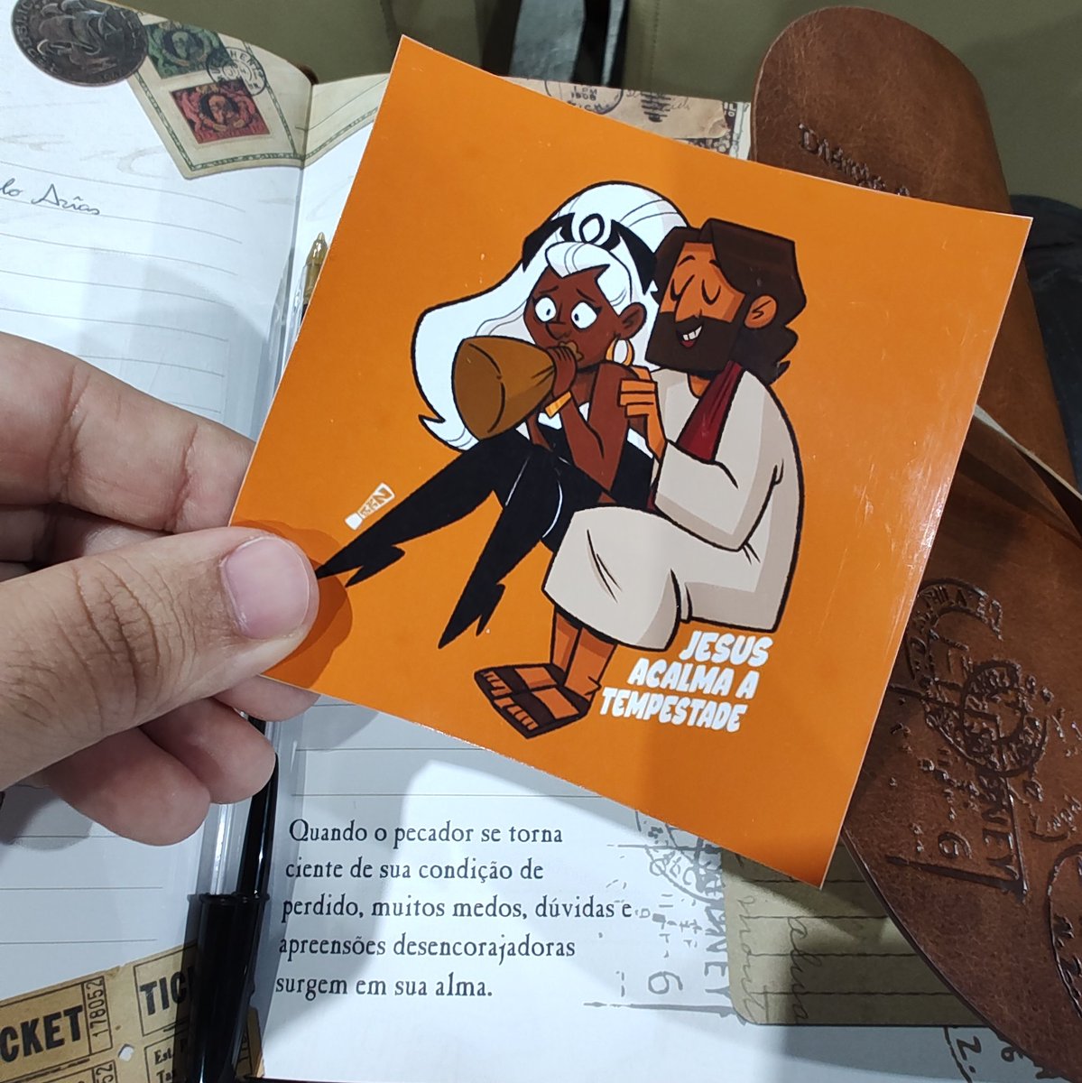 isaqueareas's tweet image. Finalmente conseguindo fazer meus stickers hahaha
📷 zacks.arts
