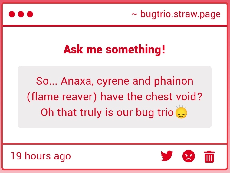 dailybugtrio's tweet image. they are void trio now