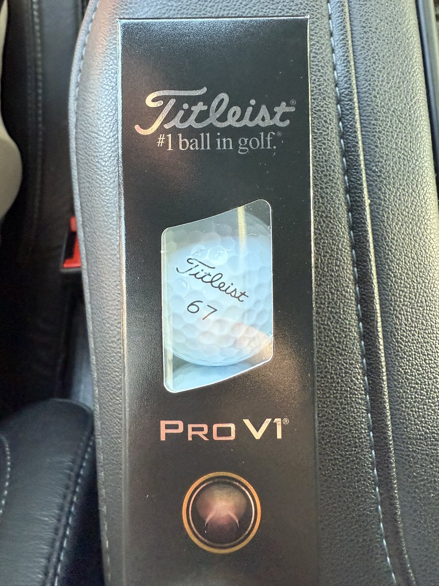 Spent the last week on vacation with my teenage boys…got caught up on the current slang. By the end of the trip I was accused of “clip farming”

Junior needed some balls for the State Am…Pro asked if I needed any specific numbers…. #IYKYK