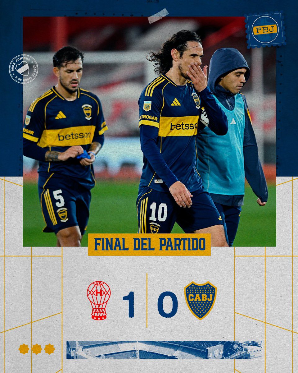 PlanetaBoca's tweet image. ❌ DERROTA EN PARQUE PATRICIOS
Boca cayó por 1-0 frente a Huracán y quedó en el puesto 13 del grupo A del Torneo Clausura.
💬 ¿Qué piensan?