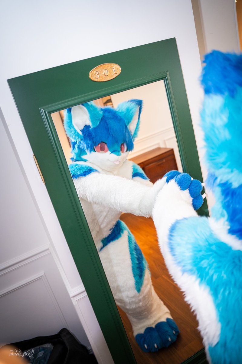 #FursuitEveryday
#fursuit  #Kuing

"크잉의 문단속"