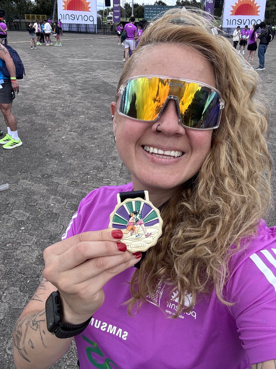 kmifernanda's tweet image. Lo logré 🏃🏼‍♀️‍➡️ #MMB #MMB25 #10k 

Muchas gracias, fui muy feliz. 🙂