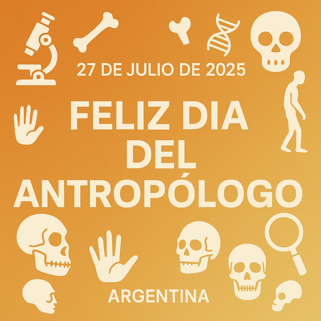 Feliz día Antropólogos en la querida y vecina República Argentina... y Chile, dónde personalmente prefiero esta fecha que Febrero, ¡un abrazo afectuoso a la Comunidad! Y Saludos también a cada Antropólogo y Antropóloga de mi querida <a href="/unlp/">UNLP</a> siempre en el corazón.