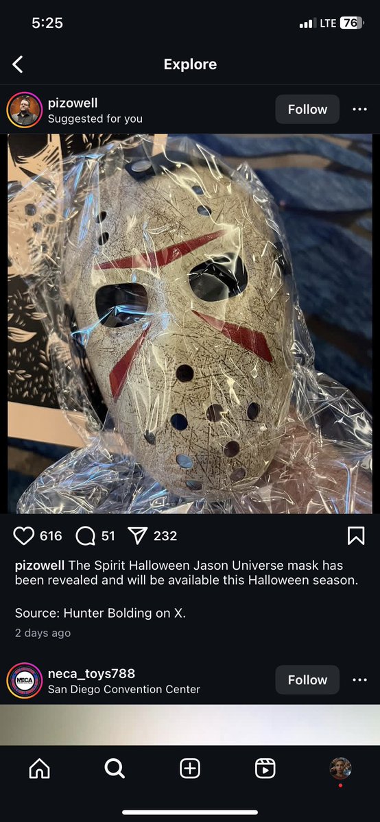 Bl4M3TH3M0VI3S's tweet image. The new Jason mask will be available at spirit Halloween🤮