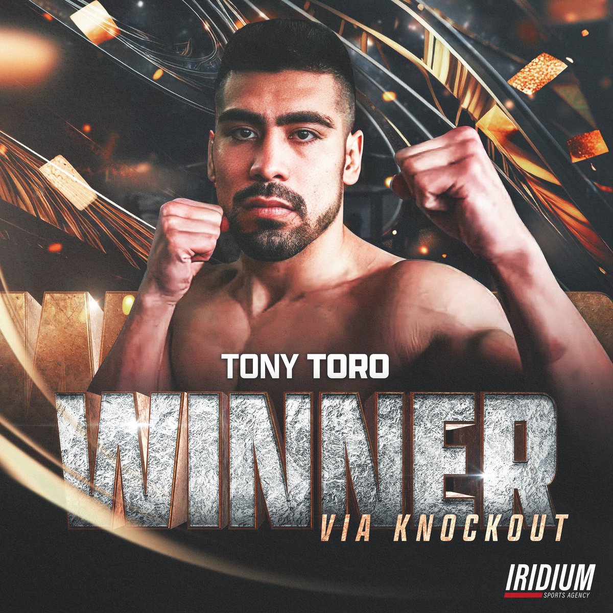 TeamIridiumISA's tweet image. 🚨 Chalk up another win by KO for #TeamIridium assassin Tony Toro as he cruises to 5-2 at @FuryFightingTX 👏🏼 #TheDarkside