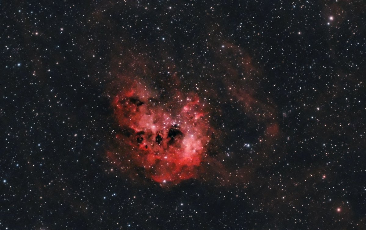 RayM5666's tweet image. Here we go. One from last year and one from 2013. YES, I have all the data!! I have stuff from 2011 when I first started all this. EVERY space object I've shot, I have all the RAWS on an external drive. First, The tadpole Nebula from last year. Again, more detail. Second is M-1…