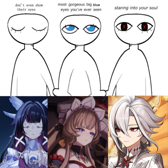 #Sandrone #Columbina #Arlecchino