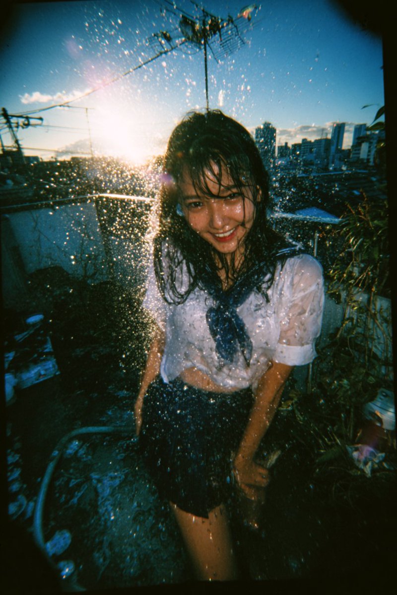 omokage_AIsOK's tweet image. Drenched delight, summer light