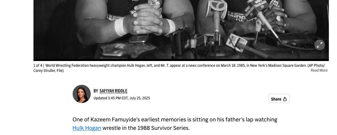 You vile creatures pulling this racism crap on Hulk Hogan AFTER he dies is why YOU ARE SO RIGHTFULLY HATED AND HAVE PROVEN WITHOUT SHADOW OF DOUBT YOU ARE EVIL
.<a href="/safiyah_riddle/">Safiyah</a> at AP is the DEMON who wrote this NBC decided to push