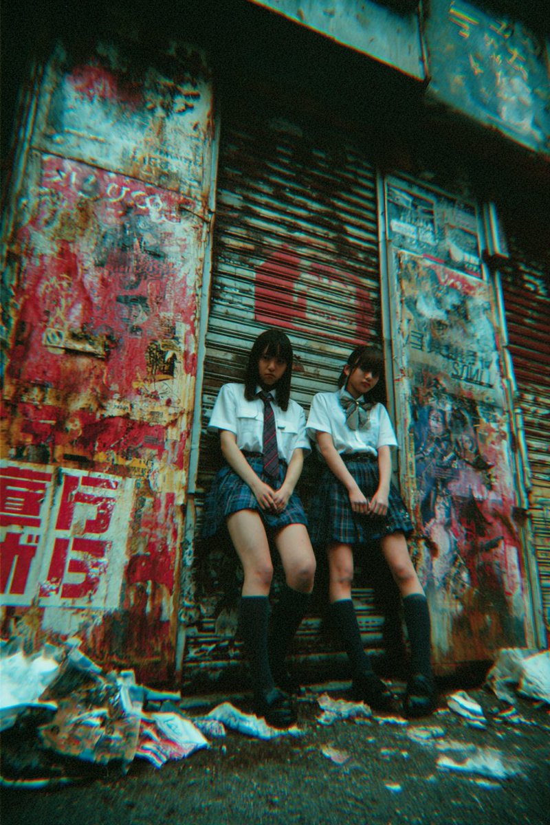 omokage_AIsOK's tweet image. Skirted stance, rebel glance