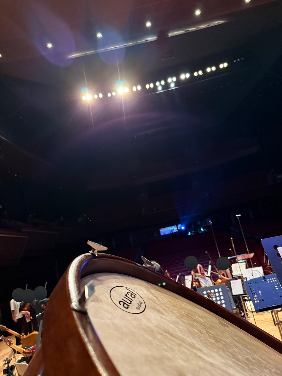 ppercc's tweet image. 一夜明けて。
1-1冒頭のXyloソロ、3-3冒頭のパイーン(小鑼)、3-6〆のGlockソロなどetc….担当させていただきました！

ご来場いただいた方々、演奏ご一緒した方々、ご協力いただいた方々、ありがとうございました！！！
 #幻宴Project