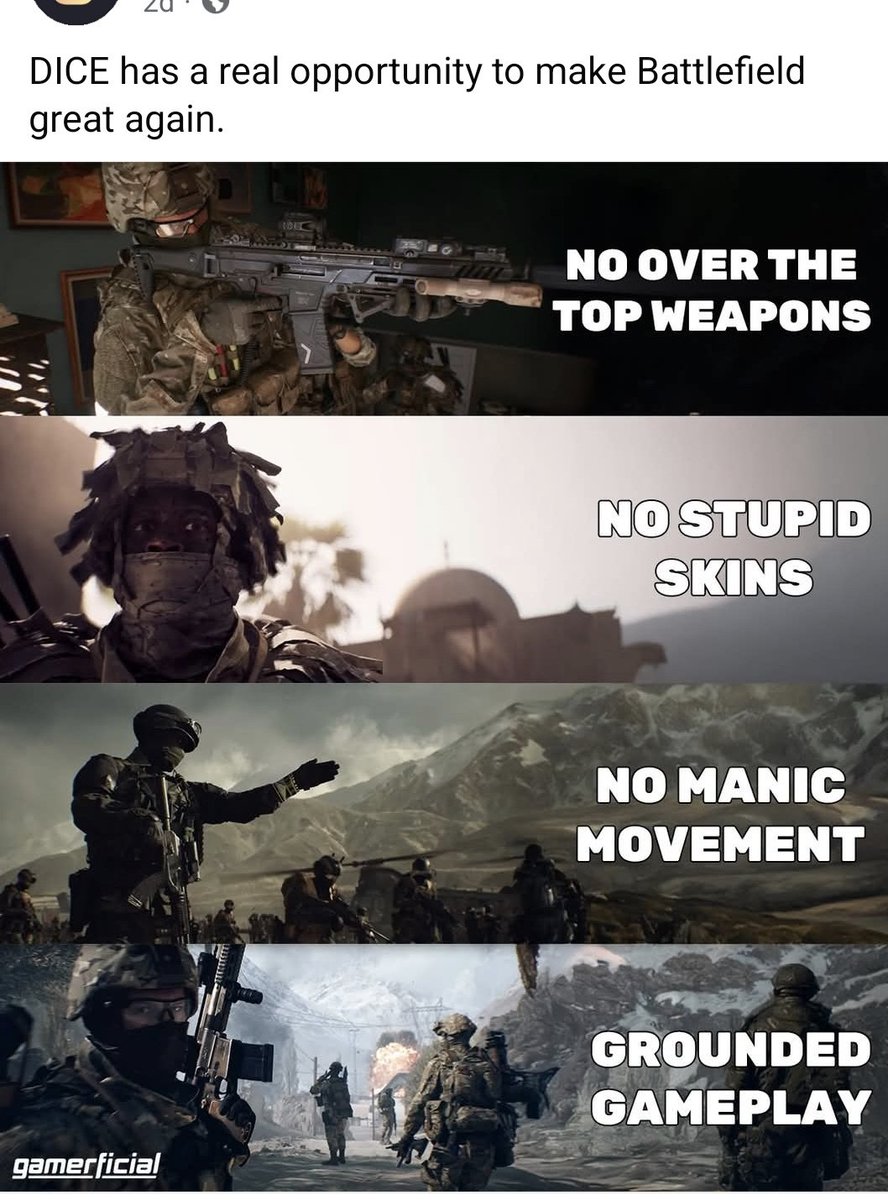 Dasmesee1's tweet image. I have a good feeling that DICE finally gets it. This BF about to actually be good again.