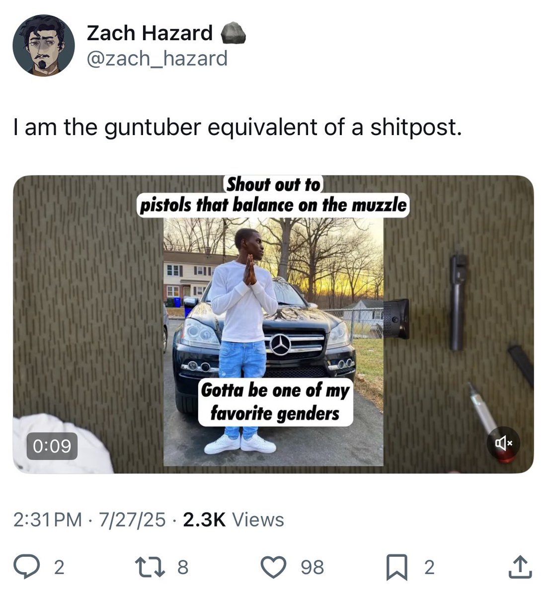 zach_hazard's tweet image. Man, this garbage app suppresses the fuck out of anything that even references *somewhere else.*
Shit is INSANE
