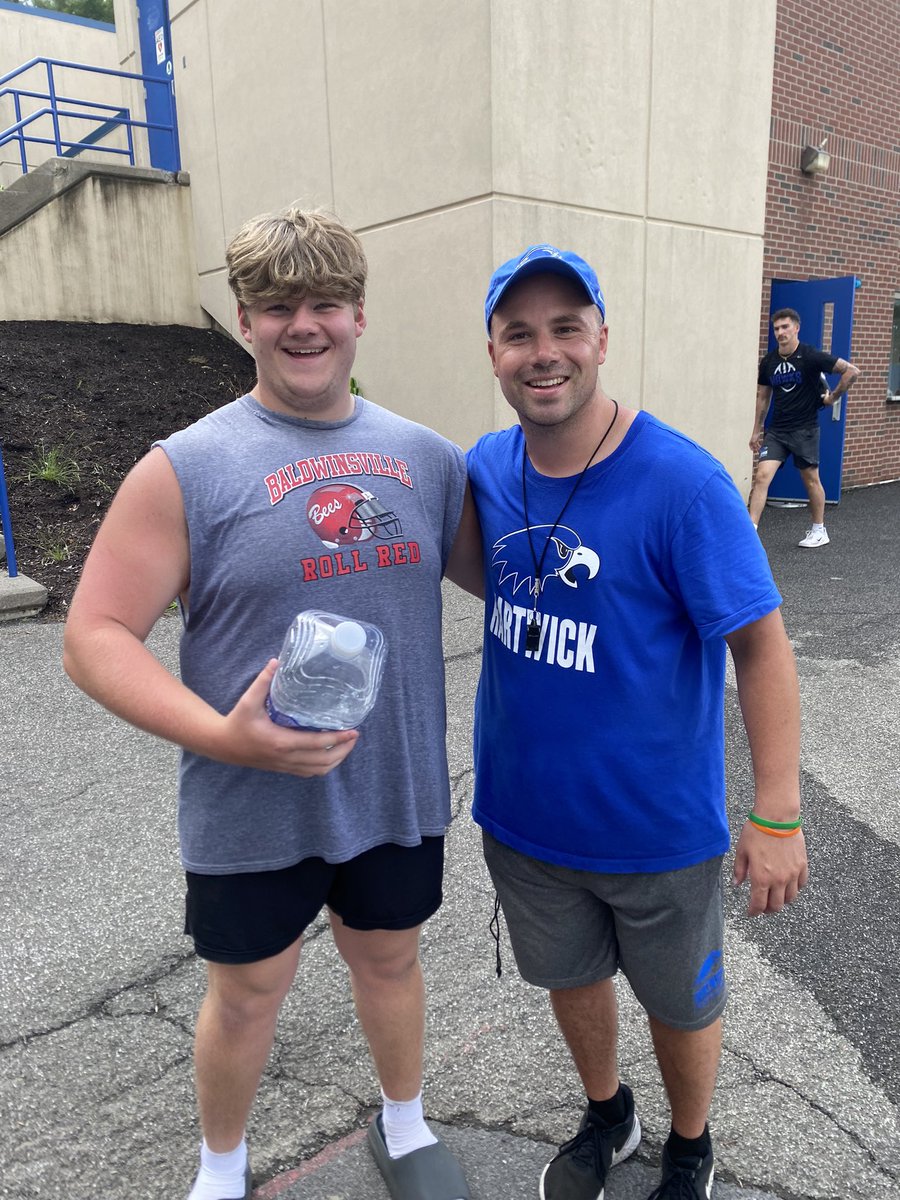 Aiden Gendell (@ag607753) on Twitter photo Had an amazing time at the <a href="/HartwickFball/">Hartwick Football</a> camp! Learned some new techniques and met some amazing coaches! Looking forward to being up in fall for a game! Had an amazing time at the <a href="/HartwickFball/">Hartwick Football</a> camp! Learned some new techniques and met some amazing coaches! Looking forward to being up in fall for a game!
