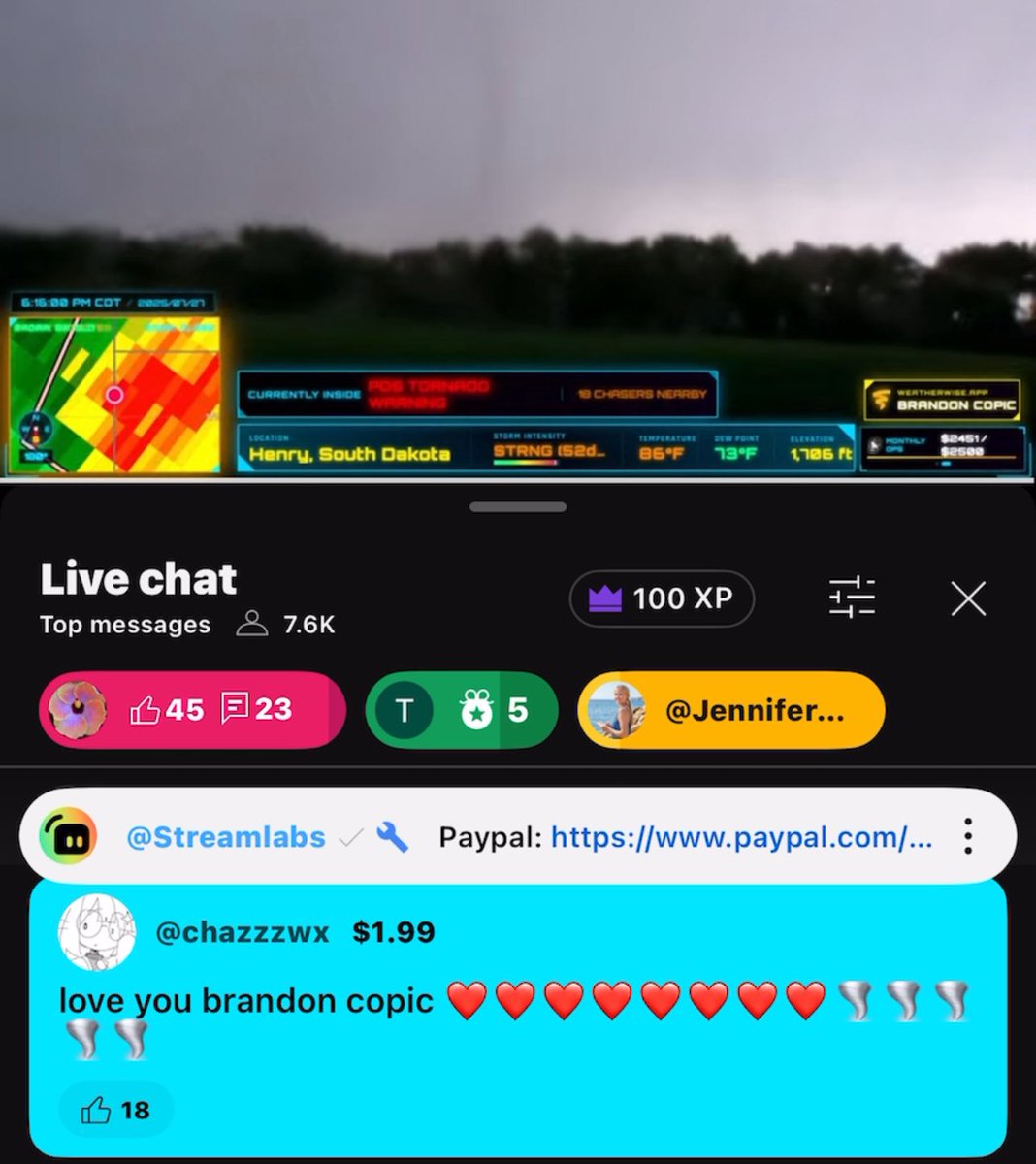 chazzzwx's tweet image. i love donating 🫶❤️