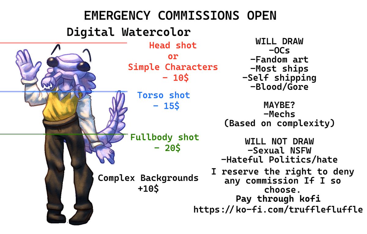 SoftcomfortOogs's tweet image. EMERGENCY C0MM5
My family is really low on money, I want to support them
c0mm link below this post