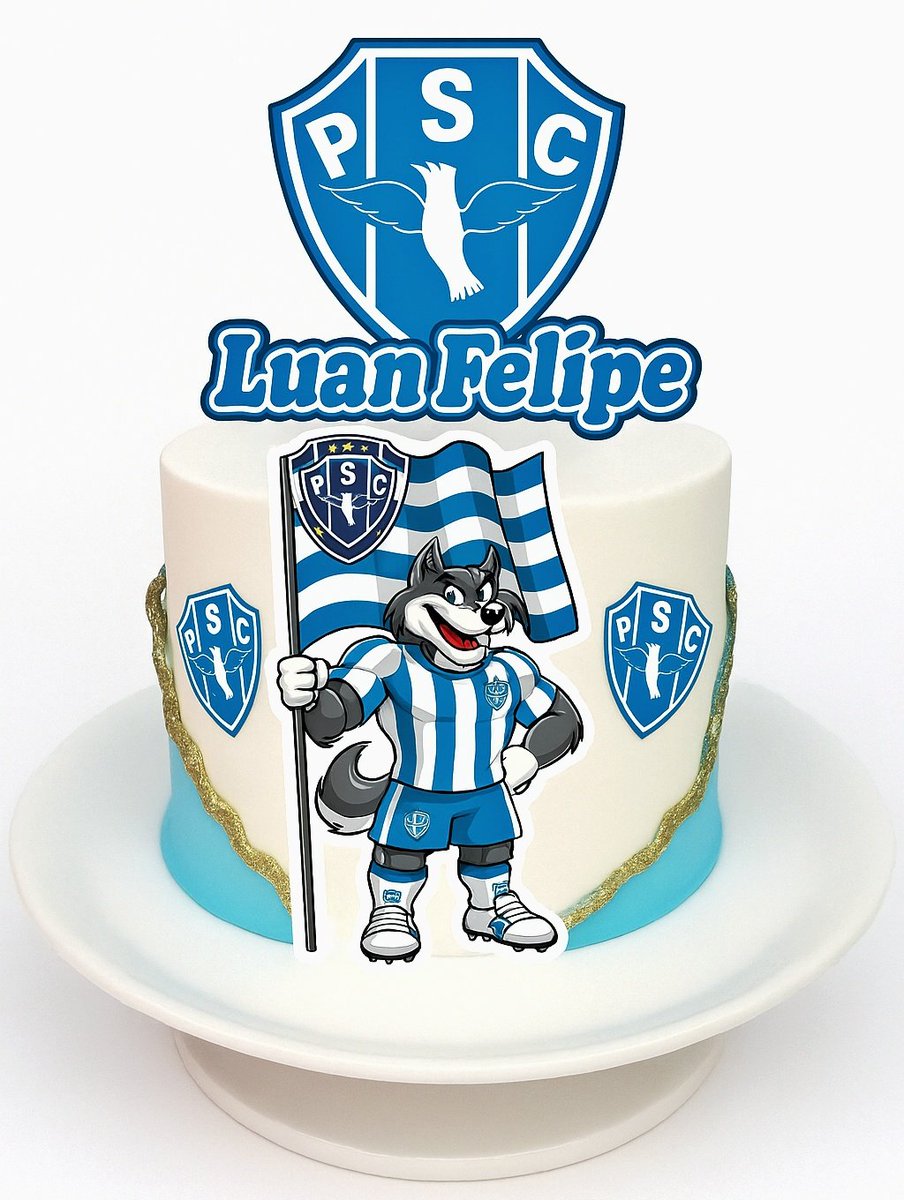 Bolinho que decorei hoje do meu time do ❤️ <a href="/Paysandu/">Paysandu Sport Club</a>