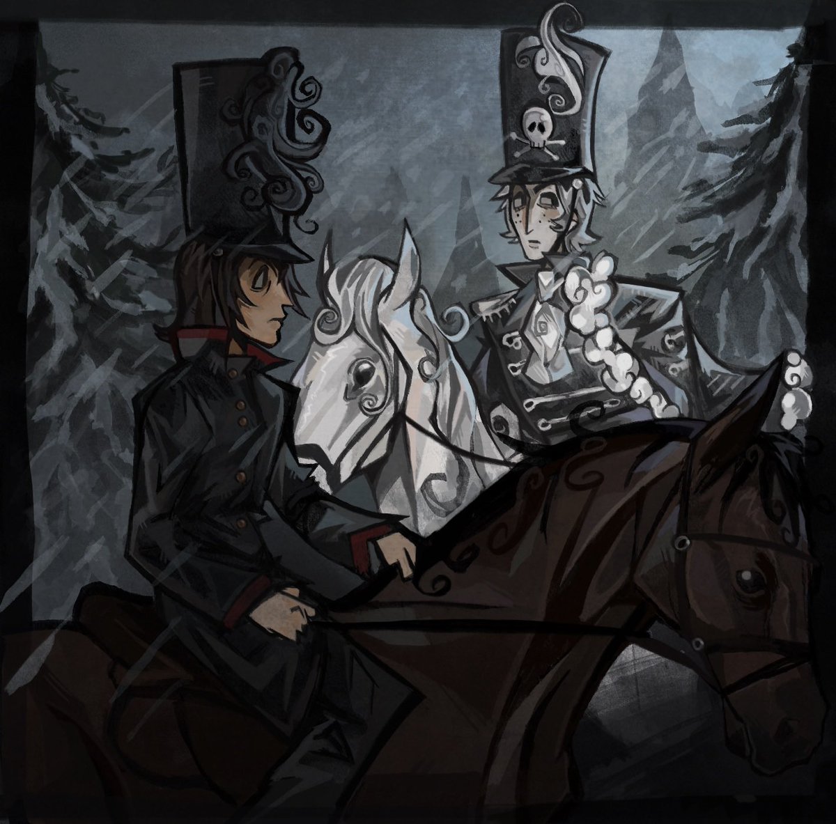 burgerputty's tweet image. Snowfall #gutsandblackpowder #gutsandblackpowderoc