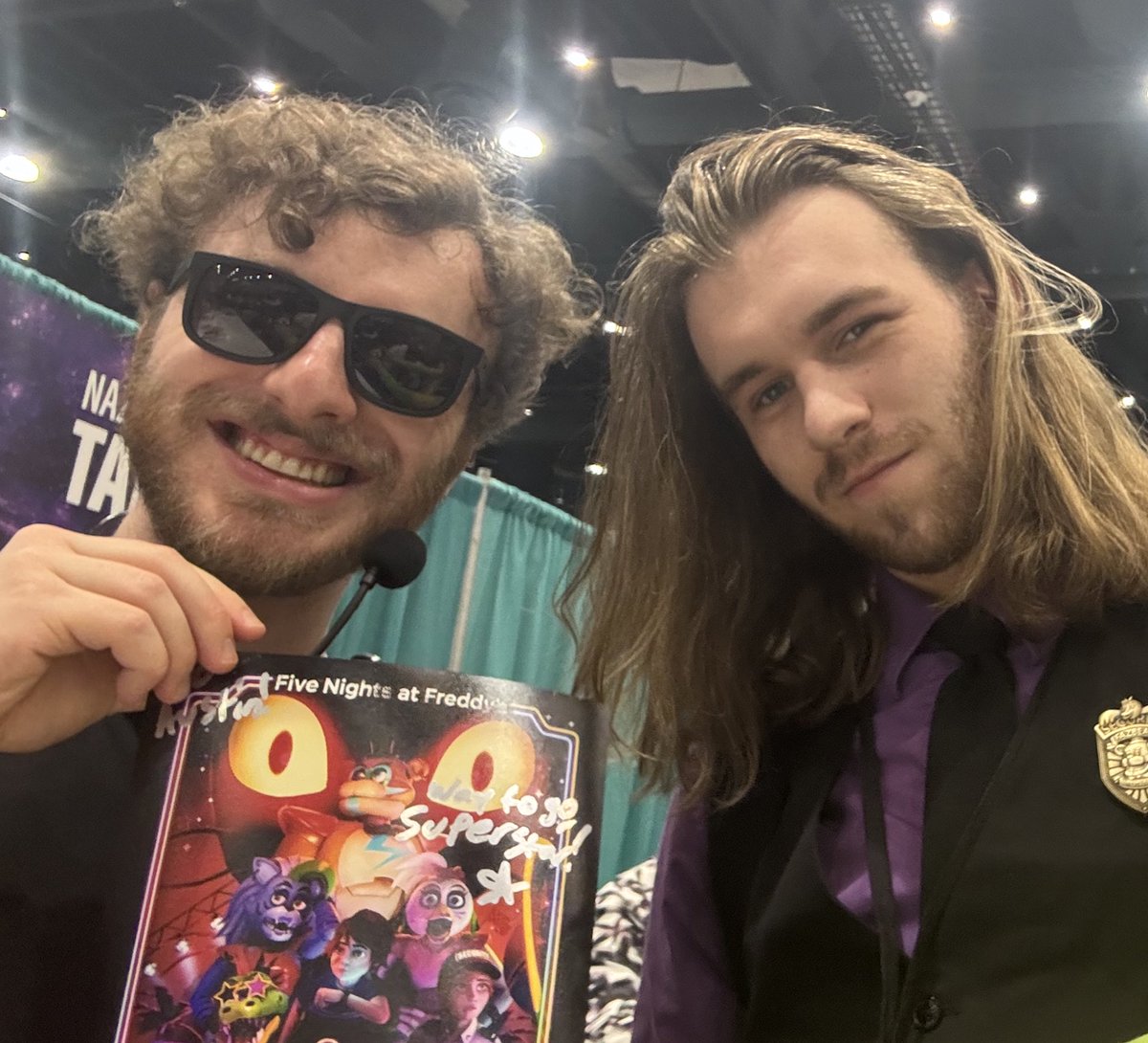 UnderScorePNG's tweet image. Finally met @kellengoff at #galaxyconraleigh and he was incredibly nice to the fans and fun to talk to! Can’t wait to see you at FanX SLC in September!